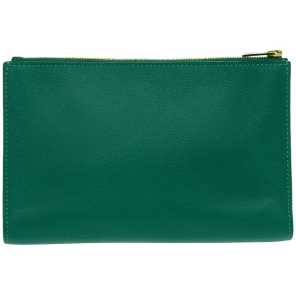 HERMES Green Pouch - Picture 3 of 9